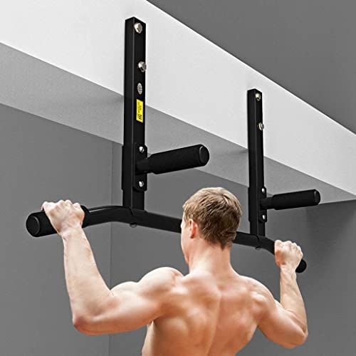 SdaryWare Barra de dominadas para Entrenamiento de Fuerza en Interiores y en el hogar, Barra de dominadas para Entrenamiento de la Parte Superior del Cuerpo, Barra de dominadas montada en la