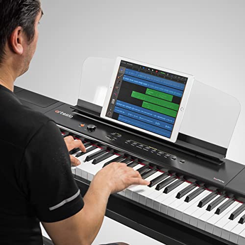 Artesia PE-88 Piano numérique portable Noir + lampe LED Keepdrum - Les Beatles, Paul McCartney, John Lennon, RIngo Starr, George Harrison Artesia PE-88 Piano numérique portable Noir + lampe LED Keepdrum – Image 6