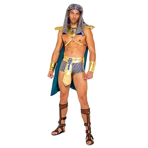 Costume de pharaon pour une soirée déguisée à thème Égypte antique