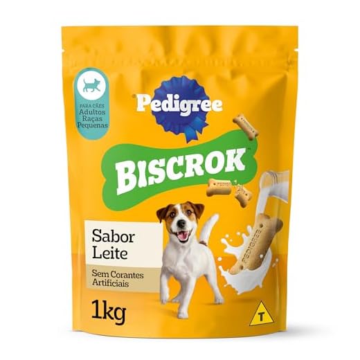 PEDIGREE Biscoito Pedigree Biscrok Para Cães Adultos Raças Pequenas 1 Kg