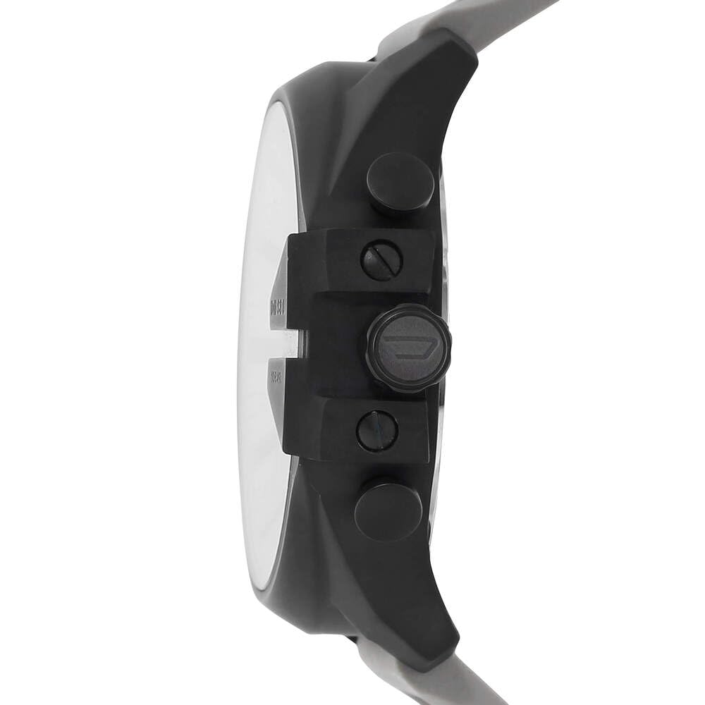Diesel Chief Series orologio da uomo, movimento cronografo con cinturino in silicone, acciaio inossidabile o pelle