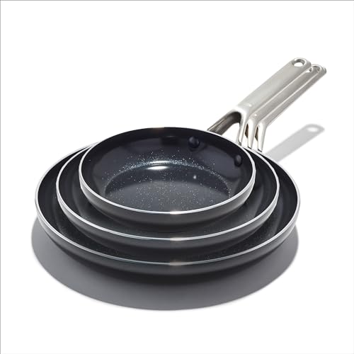 Image of OXO Agility Series 12" Frying Pan & 10" & 8" Skillets