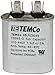 2 Pack TEMCo 7.5 uF Run Capacitor CBB65, 7.5 MFD, 370-440V, Oval, 50/60Hz | for HVAC AC Fan, Motor, Blower Applications