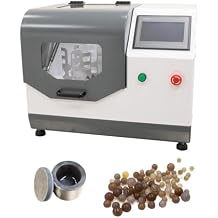 Planetary Ball Mill Machine - 4 x 100ml Agate Jars & Balls, 0.1m Fine Powder Grinding, Wet/Dry Milling, 220V Planetary Lab Ball Miller for Powder Mixing & Grinding