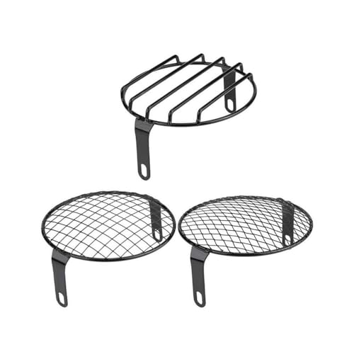 Accessoires de modification grille protection phare moto vintage