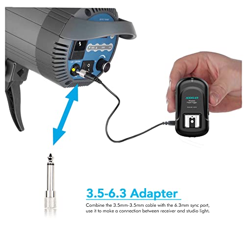 Aodelan Wireless Flash Trigger Receiver 2.4 Ghz With Universal Hot Shoe For Canon, Nikon, Panasonic, Olympus, Fuji, Pentax, Samsung,Sony(Except Sony Flashes) #TOP3