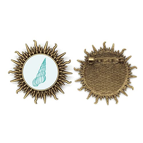 Escargot bleu marine en métal décoration murale d'artisanat raffiné