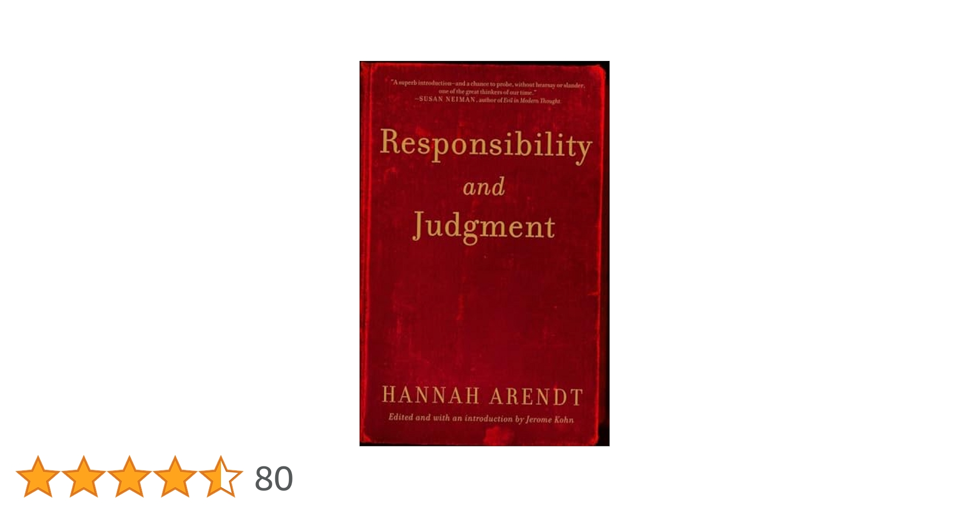 Responsibility and judgment (責任と判断) Responsibility and judgment (責任と判断) 責任と判断 (ちくま