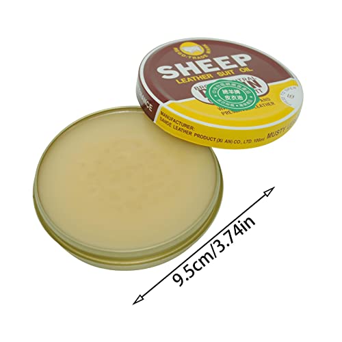 Bálsamo de Couro | de couro para móveis | 100ml Condicionador de couro para botas com óleo de vison,