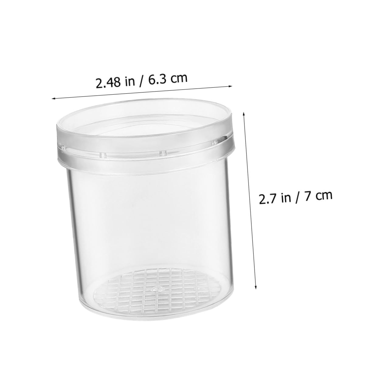 Caja de Observación de Insectos Lupa de Plástico 9 Piezas para Niños | Alta Transparencia, Tapa Flujo de Aire, Mejora la Concentración, Adecuado para Explorar Bichos