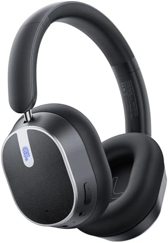 bmani Hybrid Active Noise Cancelling Headphones,120H Playtime Wir...