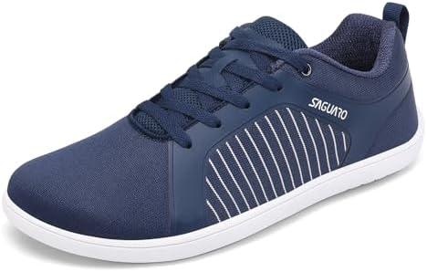 SAGUARO Barfußschuhe Herren Damen Minimalistische Freizeitschuhe mit Zero Drop Sohle für Alltag,Pendeln,Walking,Reisen Gr.39-48