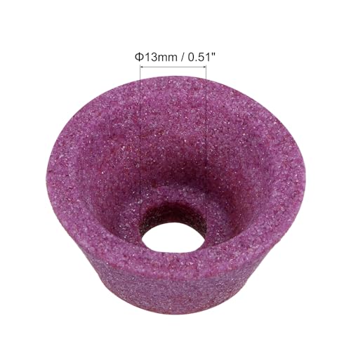Uxcell A24052000UX2202 2Pcs 2-Inch Flaring Cup Grinding Wheel 80 Grits Pink Aluminum Oxide Pa Surface Grinding Ceramic Tools thumb #1