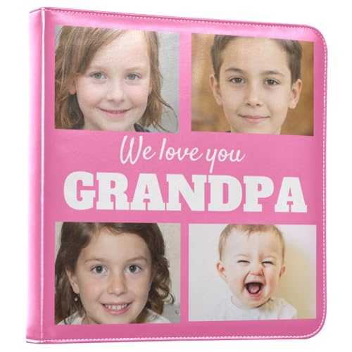Custom Self Adhesive Photo Album Grandpa Grandma Photo Album Binder
