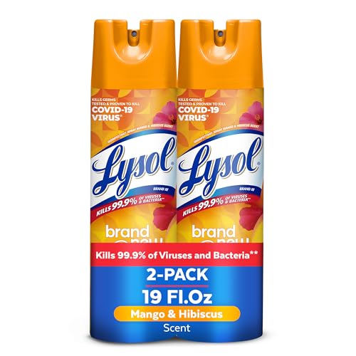 Lysol Disinfectant Spray, Sanitizing and Antibacterial Spray, For Disinfecting and