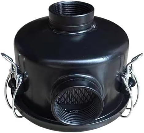 F002 F003 F004 F006 Filter Male Female 1/2 3/8 3/4 Thread Air Pressure Blower Vacuum Pump Intake Dust Filter Element(Color:F003 G1.2 Male)