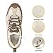 CC-Los Women's Lightweight Waterproof Hiking Shoes for Walking, Outdoor & Climbing Beige Size 8-8.5