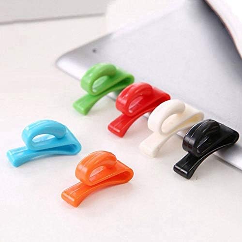 Image of 4Pcs Assorted Color Handbag Key Organizer Key Clips Anti-Lost Key Hook, Inner Bag Hook for Key, Buckle Clasp, Organizer Pendant Clips Stylist U- Shaped Key Hook,Clip-on Key, Backpack, Bag.