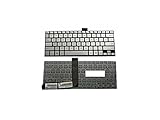 Replacement Keyboard Without Frame For Asus Q302 Q302LA Q302UA Q304 Q304UA Q302LA-BBI5T14 Q302LA-BBI5T19 Q302LA-BHI3T09 Q302LA-BSI5T16, US Layout Silver Color