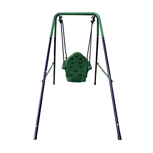 ALEKO BSW02 Child Baby Toddler Indoor Outdoor Swing Blue and Green