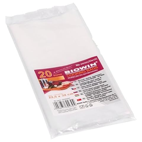 Set of 20 insert bags for ham/pâté boiler/press in 2 sizes, für 3kg Fleisch Cover