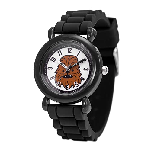 Image of STAR WARS Kids' Plastic Time Teacher Analog Quartz Silicone Strap Watch