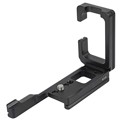 DASKOO M6 Placa de liberación rápida L para Canon M6 Compatible con Arca-Swiss Standard