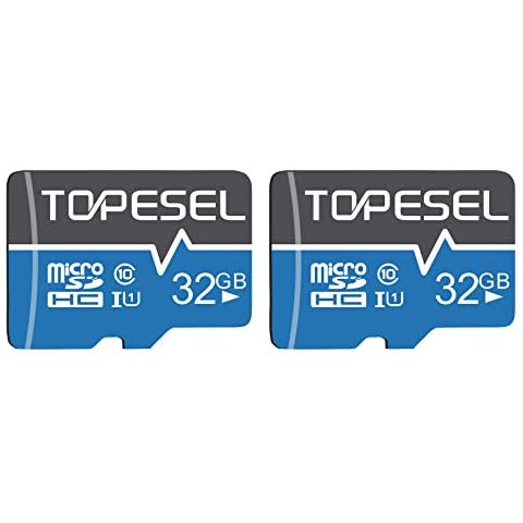 TOPESEL 32GB Micro SD Card 2 Pack Cover