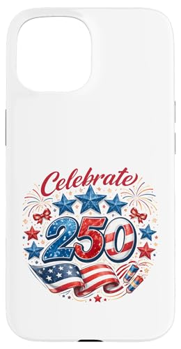 USA 250���N�L�O �N�[���Ȉ����I�Ȑ��Ƌ|���j�� �X�}�z�P�[�X iPhone 15 �p