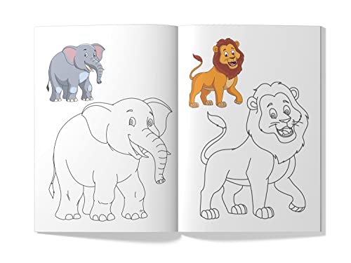 Image of Little Artist Series Animals: Copy Colour Books