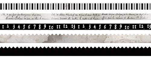 Cinta para recortar Tim Holtz Halloween soluciona bordes aburridos pack 5