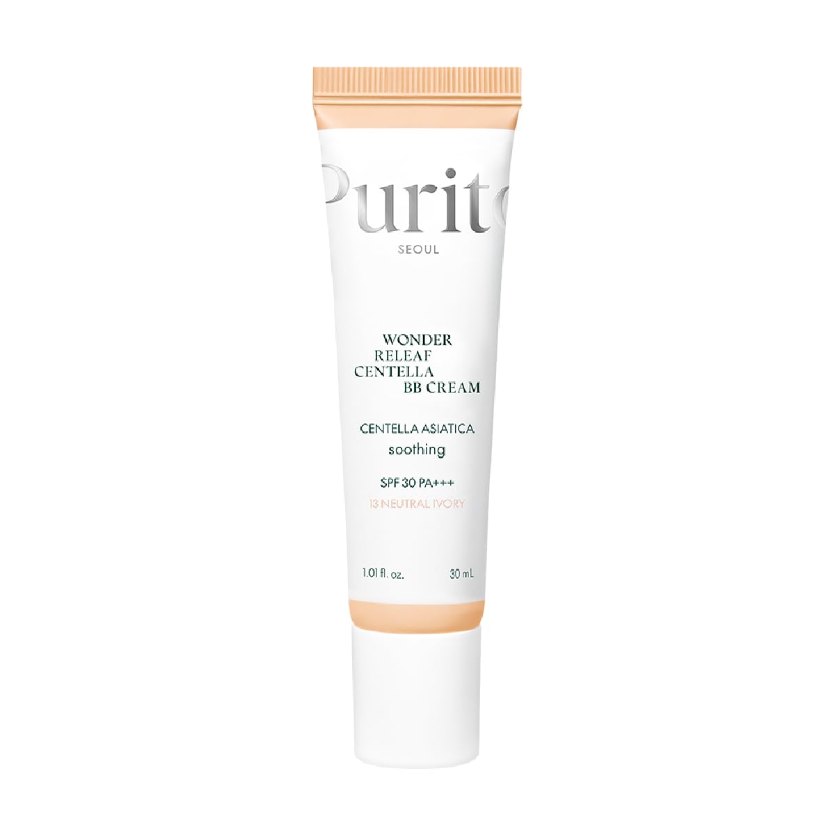 PURITO SEOUL Wonder Releaf Centella BB Cream SPF30 PA+++ No.13 Neutral Ivory (30 ml)