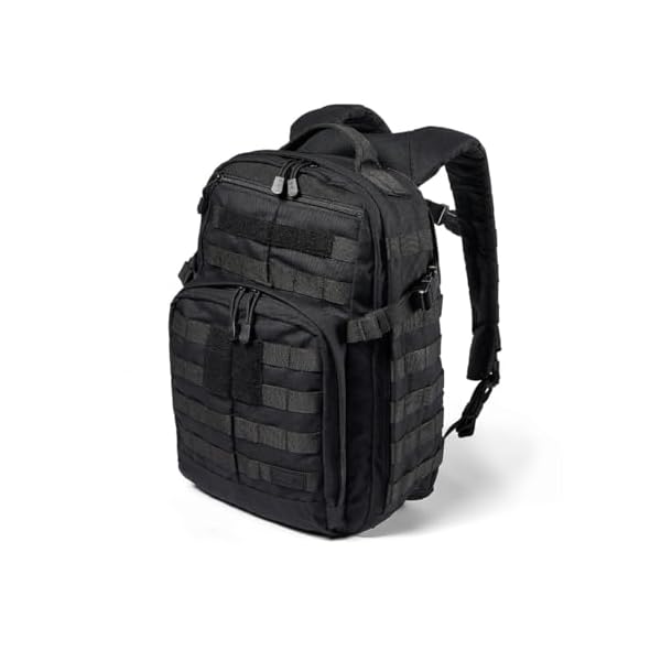 5.11 Tactical Backpack, RUSH 12 2.0 Military Survival Molle Backpack with Laptop Compartment, 24L, Style 56561ABR/56562ABR
