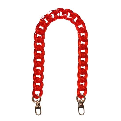 Hongvarey Purse Acrylic Chain Strap,Handbag Handles Chain, Bag DIY Accessories