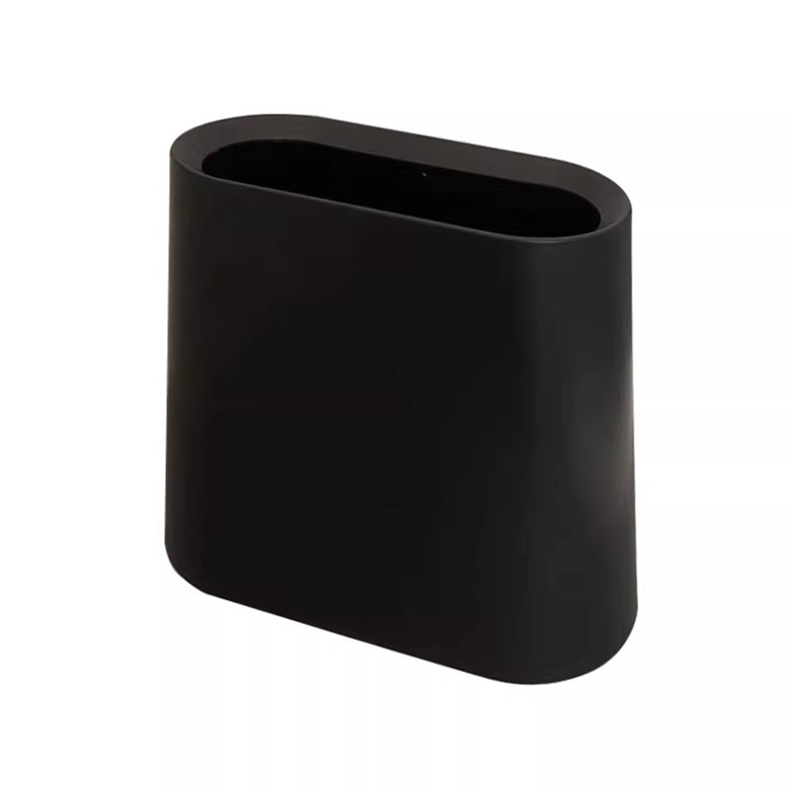 Waste Bins Multi Color Optional Trash Can Household Bedside Kitchen Bathroom Large Capacity(Black)