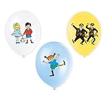 IDEALE KINDER PARTY DEKO – Kombinieren Sie unsere Luftballons für Kinder mit kreativem Backzubehör und anderer Geburtstagsdeko für Mädchen & Jungen, um eine perfekte und unvergessliche Pippi Langstrumpf Themenparty zu feiern! 