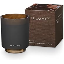 Illume Refillable Boxed Glass Candle, Woodfire