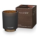 Illume Refillable Boxed Glass Candle, Woodfire