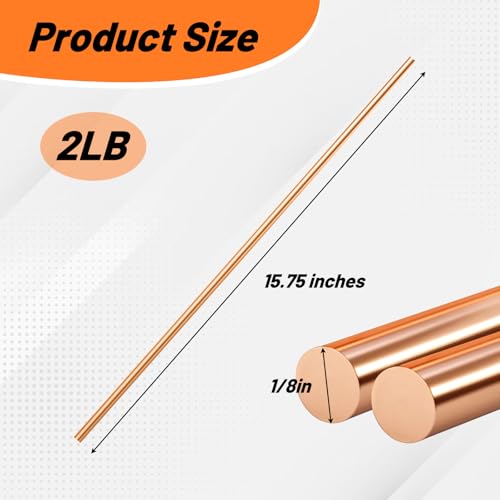 Image of UNIFAMILY TIG Welding Rod ER70S-6, 2LB Mild Steel TIG Welding Rods, Carbon Steel TIG Welding Filler Rod, Low Splatter Corrosion Resistance, Tig Filler accessories (1 /8 inch x 16 inch 2LB)