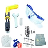 Nail Wall Fastening Tool, Not Require a Power Source, Silencer Shoot Design.Plastic Box Packaging