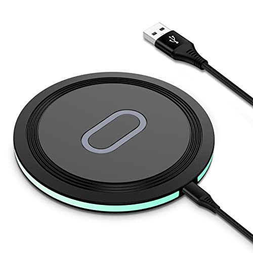 Wireless Charger Fast Charging Pad for Samsung Galaxy S26 Ultra S26 S25 S24 FE S23 Z Flip 7 6,15W cargador inalámbrico Mat Android Phone Station para Google Pixel 10 Pro XL 10 Pro Fold 10 9A 9 8A 8 7