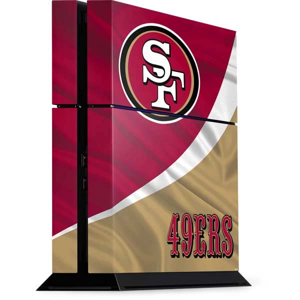 Skinit Decal Gaming Skin Compatible with PS4 Console - Officially Licensed NFL San Francisco 49ers Design