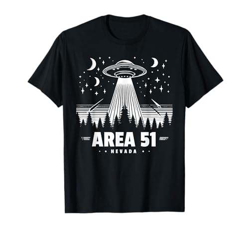 Area 51 Nevada UFO Alien Storm Area 51 T-Shirt