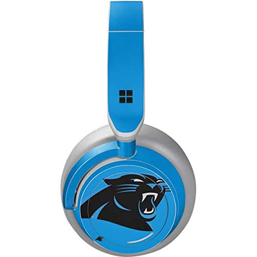 Skinit Decal Audio Skin Compatible with Surface Headphones - Officially Licensed NFL Carolina Panthers Large Logo Design