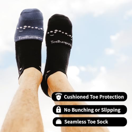 Toe Socks for Men Soft & Breathable for Protection - Toe Cover Socks for Blisters While Running and Hiking4