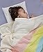 Mi Arcus Premium Knitted 100% Cotton Lightweight Cool Blanket 0-12 M - Multicolour