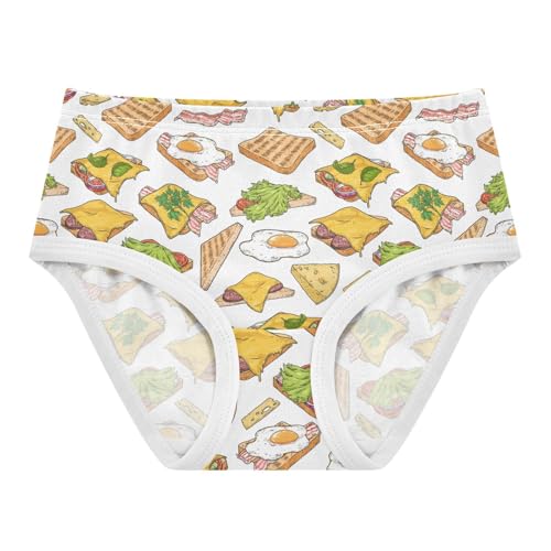Girls' Underwear Sandwich Cotton Stretch Comfort Toddler Panties
