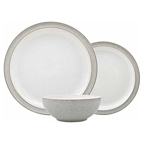 Denby Elements Light Grey Dinner Set Cover