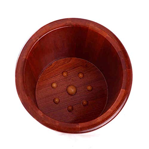 Cubo de madera para sauna y masaje de pies miniatura 2