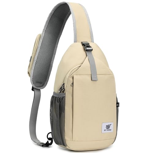 Image of SKYSPER Sling Bag RFID Cross Body Bag Recycled Crossbody Backpack Travel Daypack